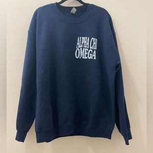 Alpha Chi Omega Sorority Sweatshirt!